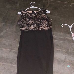 Black formal dress